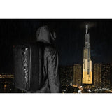 Dun Nylon Canvas Travel Pack | Black