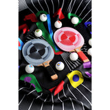 Anicorn - M/M Paris "2" Collection - “2Gether” Ping Pong Set (100Pcs Worldwide) Fully Handcrafted By Screw Up Studio | Red & Black