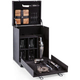 Picnic Time Legacy Hamilton Portable Cocktail Bar