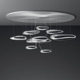 Artemide Mercury Ceiling LED Light | 2X27W 90CRI DIM 2-WIRE Inox