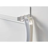 Yamazaki Plate Magnet Laundry Hanger Storage Rack Large | White