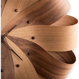 Nomon Brisa Mixto X-Large Clock | Body In Walnut and Oak Wood