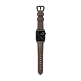 Nomad Traditional Apple Watch Strap | Rustic Brown/Black Hardware