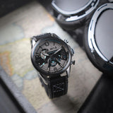 AVI-8 Watch Hawker Harrier Dual Retrograde Chronograph | Genuine Leather Strap