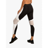 Koral Emblem Blackout High Rise Cropped Legging | Black/White