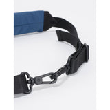 Cote & Ciel Adda Zippered Shoulder Strap | Soft Blue/Blue