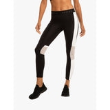 Koral Emblem Blackout High Rise Cropped Legging | Black/White