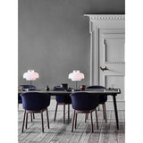 &Tradition Copenhagen Table Lamp SC13 | Satinized Opal Glass/Bronzed Brass