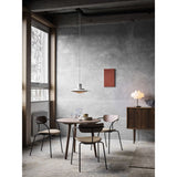 &Tradition Copenhagen Table Lamp SC13 | Satinized Opal Glass/Bronzed Brass