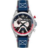 AVI-8 Watch Hawker Harrier Dual Retrograde Chronograph | Genuine Leather Strap