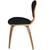 Nuevo Satine Dining Chair | Black Matte