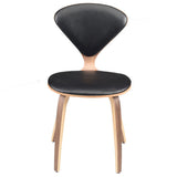 Nuevo Satine Dining Chair | Black Matte