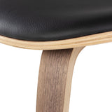 Nuevo Satine Dining Chair | Black Matte