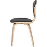 Nuevo Satine Dining Chair | Black Matte