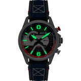 AVI-8 Watch Hawker Harrier Dual Retrograde Chronograph | Genuine Leather Strap