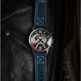 AVI-8 Watch Hawker Harrier Dual Retrograde Chronograph | Genuine Leather Strap