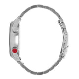 Columbia Outbacker White 3-Hand Date Men's Lifestyle Analog Watch | Stainless Steel Bracelet