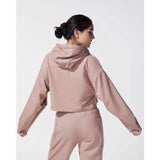 Michi Mysa Crop Hoodie | Rose Quartz