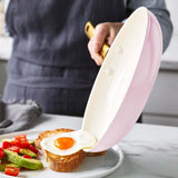 Greenpan Reserve Ceramic Nonstick 10 Piece Cookware Set | Blush