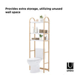 Umbra Bellwood Over The Toilet Shelf - White/Natural