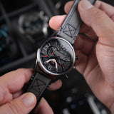 AVI-8 Watch Hawker Harrier Dual Retrograde Chronograph | Genuine Leather Strap