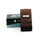 Rex Supply Co Deco Shaving Kit Storage Travel Case for Men | Black Walnut