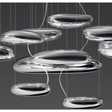 Artemide Mercury Suspension Ceiling LED Light | 2X27W 90CRI DIM 2-WIRE Inox