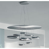 Artemide Mercury Suspension Ceiling LED Light | 2X27W 90CRI DIM 2-WIRE Inox