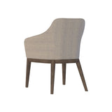 Sonder Living Emerson Dining Arm Chair | Marley Graphite