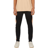 Zanerobe Jumpshot Men's Trackpants | Black/Biscuit