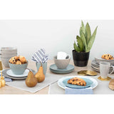 Zestt Sculptured Dishware Mug Set of 4 | Lakeview
