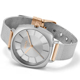 Breda Watches Vix Watch | Silver/Rose Gold 7018c