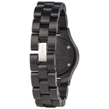 WeWood Criss Metal/African Blackwood Watch | Black/Rose-WCMBCGO