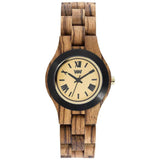 WeWood Criss Metal/African Beliwood Watch | Zebrano - WCMBZB