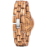 WeWood Criss Metal/African Beliwood Watch | Zebrano - WCMBZB