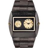 WeWood Jupiter Gold TL Blackwood Watch | Black/Gold Wjbgtl