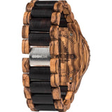 WeWood Kappa African Beli/BlackwoodWood Watch | Zebrano WKAPZE