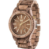 WeWood Assunt Rough Waves Walnut Wood Watch | Nut WASRWN