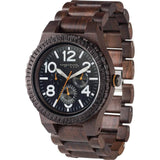 WeWood Kardo Indian Rosewood Watch | Chocolate/White Wkachwh