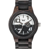 WeWood Oblivio African Blackwood Wood Watch | Black WhiteWOBBWH