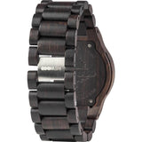 WeWood Oblivio African Blackwood Wood Watch | Black WhiteWOBBWH