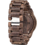 WeWood Allium Mica Rosewood Rough Wood Watch | Chocolate