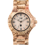 WeWood Date Magellano Maple Wood Watch | Beige Wdmbei