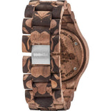 WeWood Date Nature Mirror Nut Wood Watch | Walnut Wdnmnu