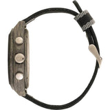 WeWood Phoenix Cotton Fiber Wood Chronograph Watch | Teak Black WPHCTB