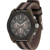 WeWood Phoenix Cotton Fiber Wood Chronograph Watch | Wenge Earth WPHCWE
