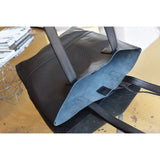 Kiko Leather Breezy Leather Tote | Black-709-1