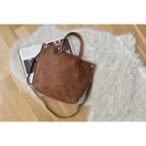 Kiko Leather Paseo Leather Tote | Brown-716-2