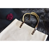 Kiko Leather Classy Leather Tote | Biege-729-7