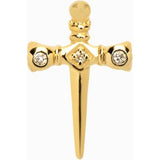 Awe Inspired Sword Stud Earring